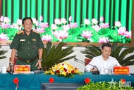MND combines military-defense tasks with socio-economic development in Ho Chi Minh City